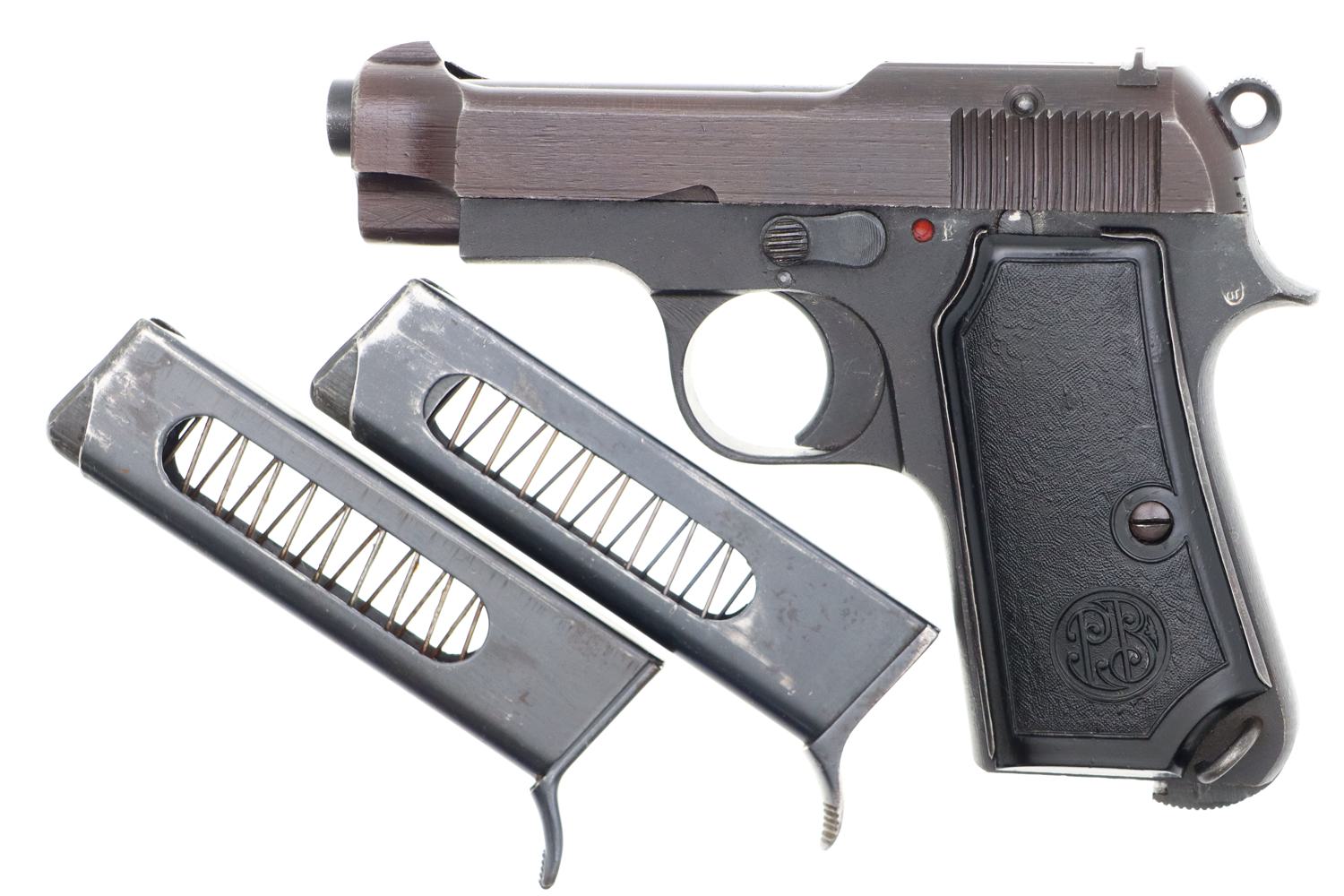 Gorgeous Beretta, 1935, Blank Slide, Late WWII, Military, 605120, FB01177 - Image 4