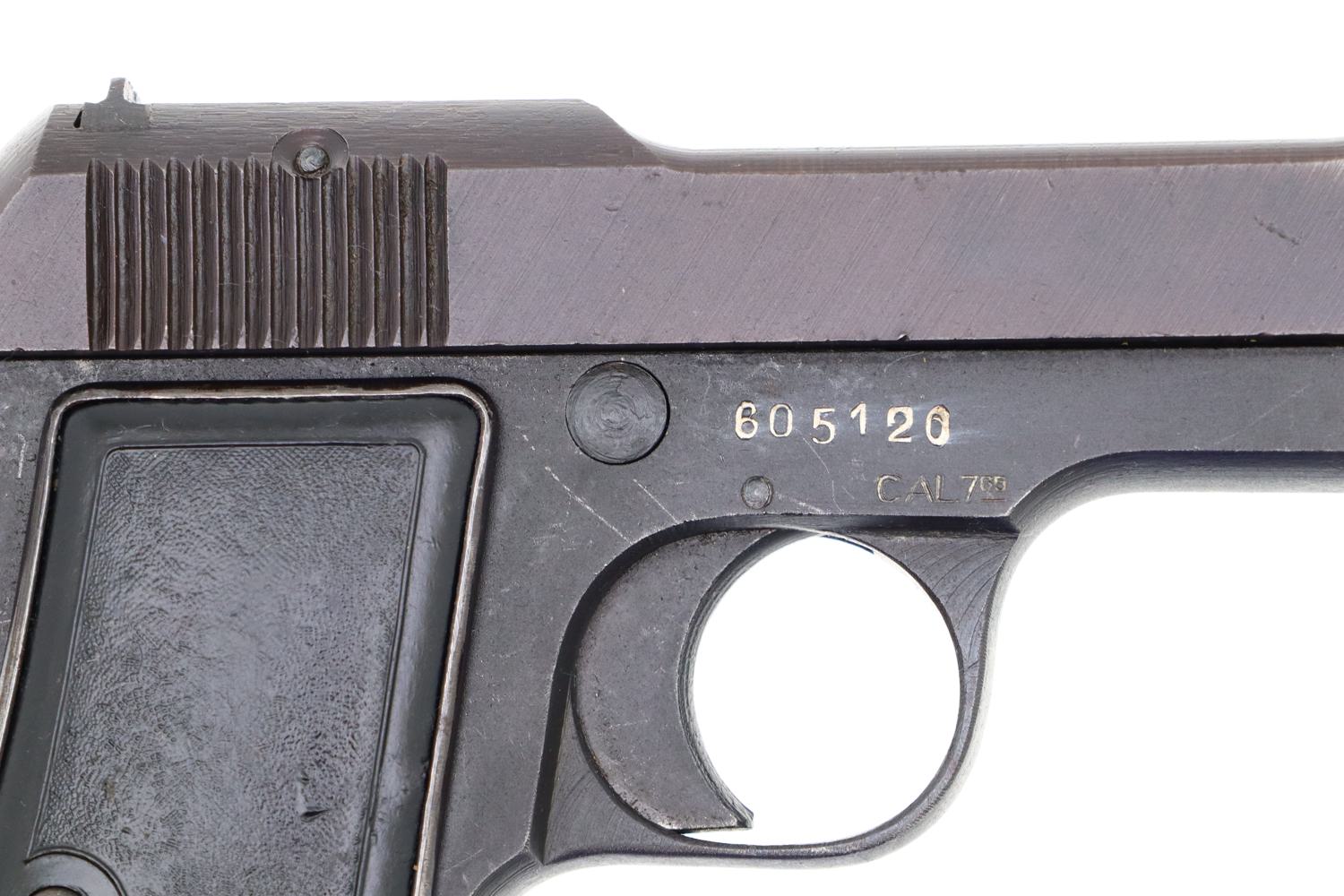 Gorgeous Beretta, 1935, Blank Slide, Late WWII, Military, 605120, FB01177 - Image 7