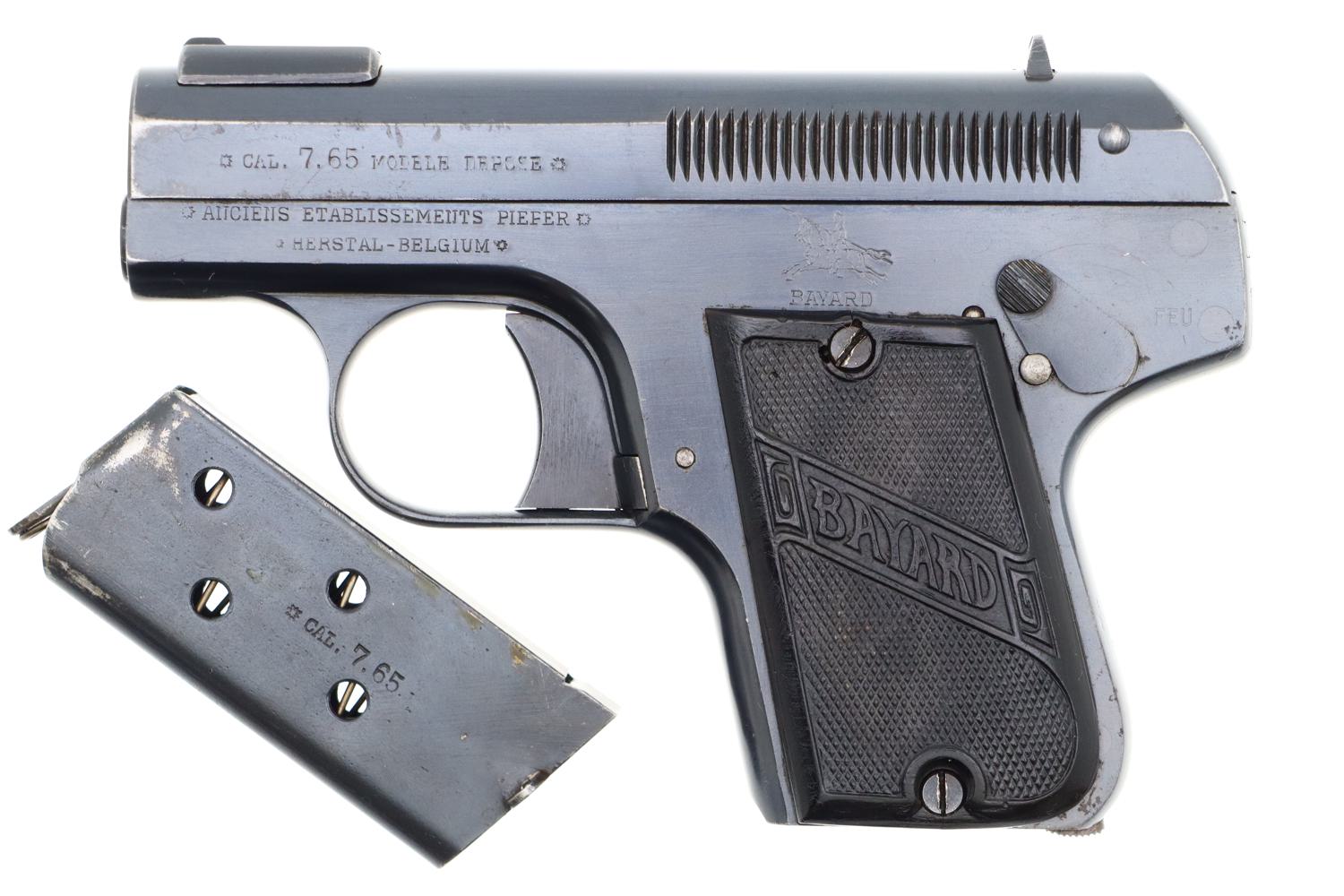 High Condition Bayard 1908 Pistol WWI Imperial Military, 124866, FB01213