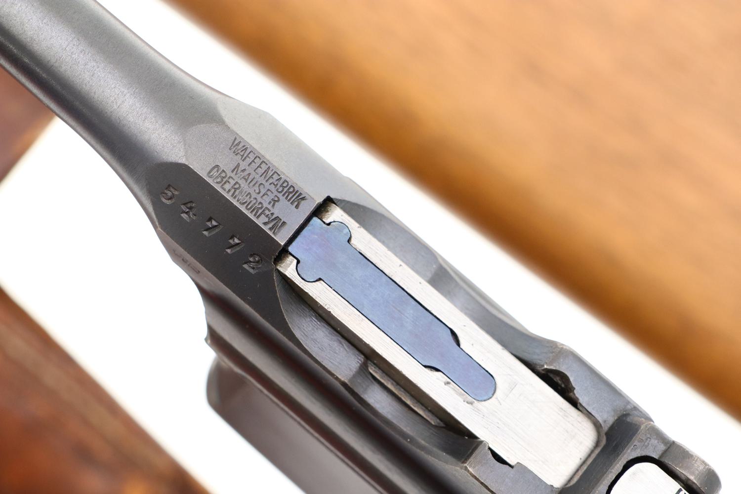 Beautiful Mauser C96 Red 9 Prussian Eagle Rig, 54772, PCA-193 - Image 10