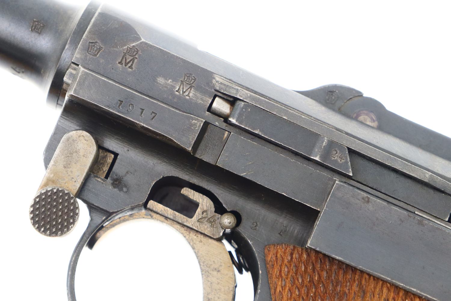 Desirable DWM 1917 Navy Luger, German Military Pistol, 9124, FB01220 - Image 19