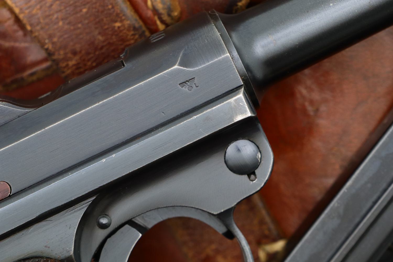 Fabulous Mauser P08 Eagle L Police Rig, 2 Matching Mags, 1940 Date, FB00318 - Image 5