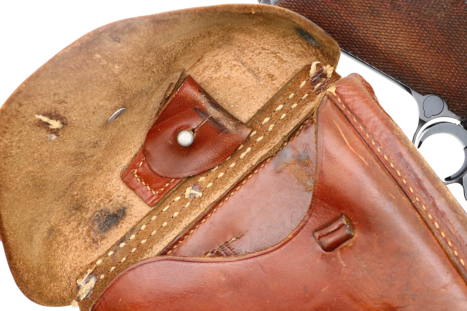 Fabulous Mauser P08 Eagle L Police Rig, 2 Matching Mags, 1940 Date, FB00318 - Image 11