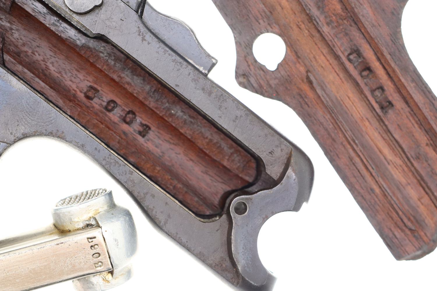 High Condition Japanese Navy Papa Nambu Pistol, Correct Mag, 3061, FB01202 - Image 16