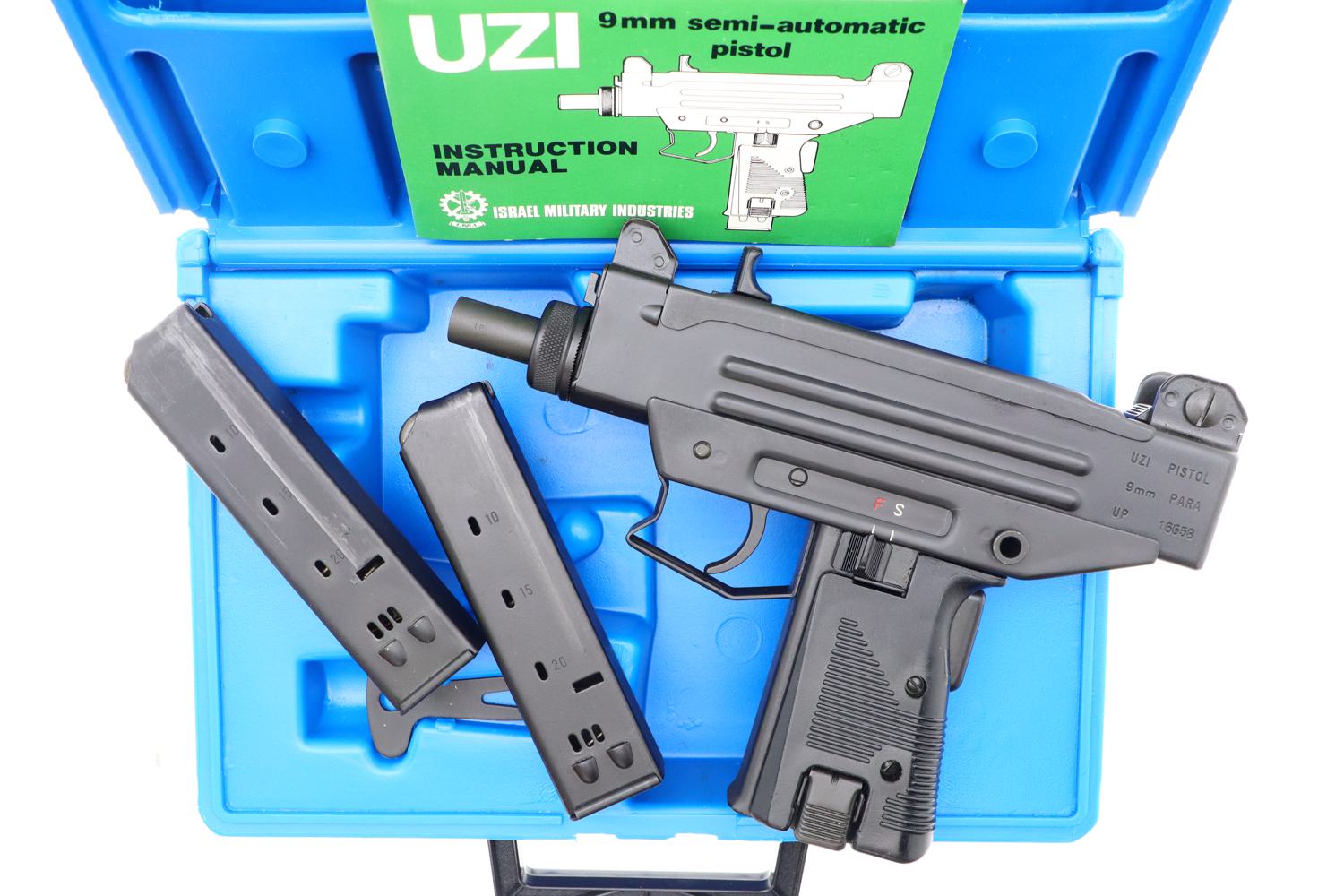 IMI, Uzi Pistol, Israel, Boxed, UP16658, FB01167