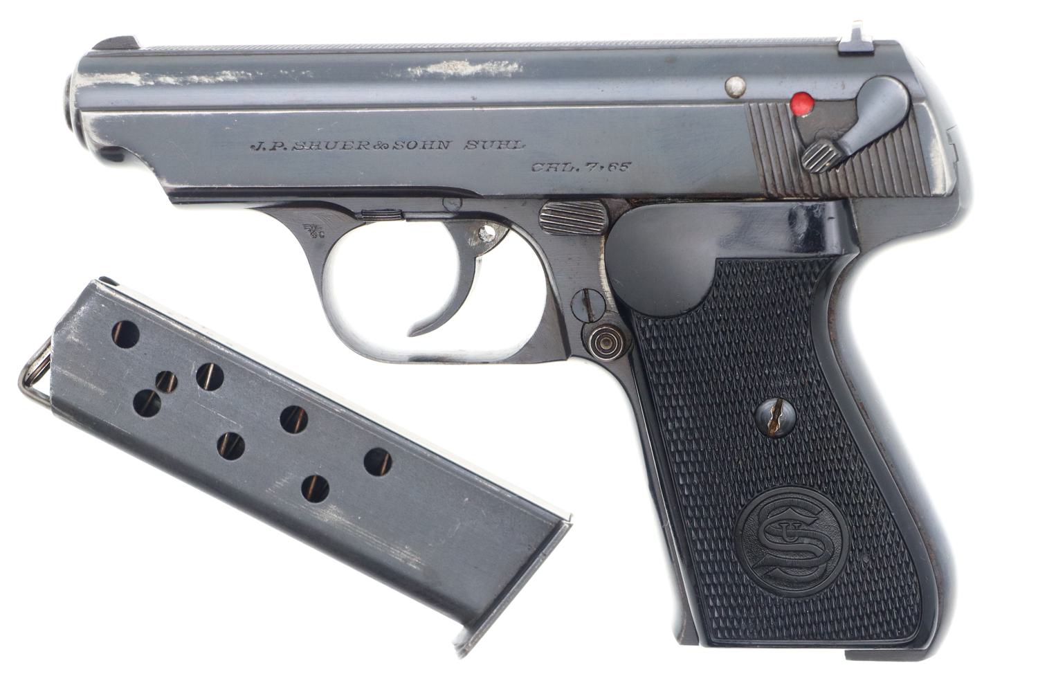 Sauer 38H, Early Police, WWII, Matching Magazine,  299875, FB01221