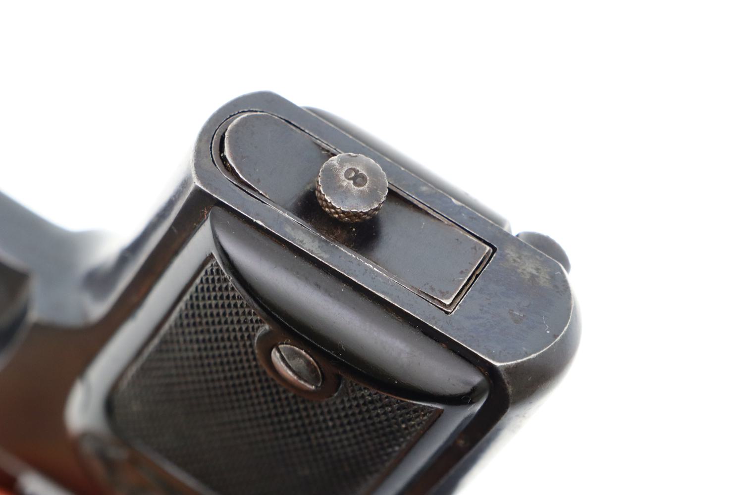 Scarce 1908 Clement Pistol, Belgium, .25ACP, 11154, FB01273 - Image 9