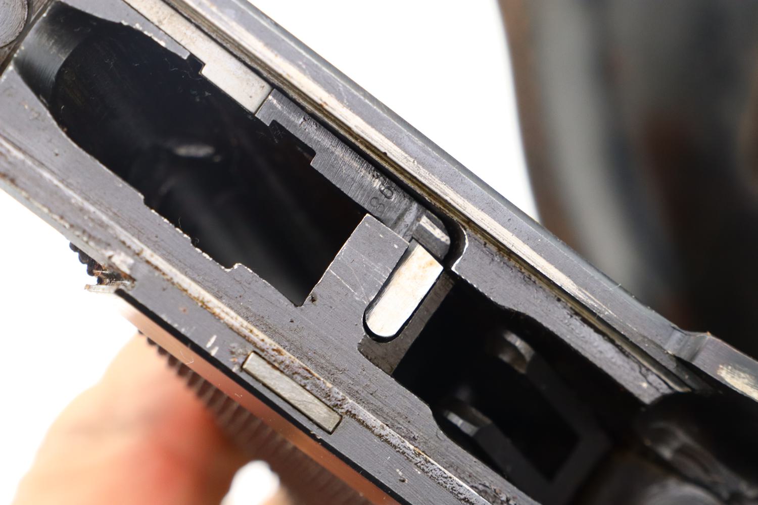 Scarce Mauser, WWII Police Luger, 1942 Dated, Holster, 4086Y, FB00312 - Image 6