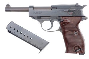 Scarce Walther P38, FN AC 44 Slide, German Military Pistol, 5732c, FB01204