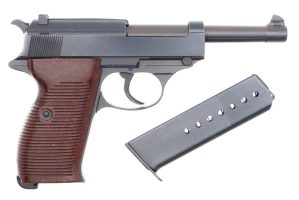 Scarce Walther P38, FN AC 44 Slide, German Military Pistol, 5732c, FB01204