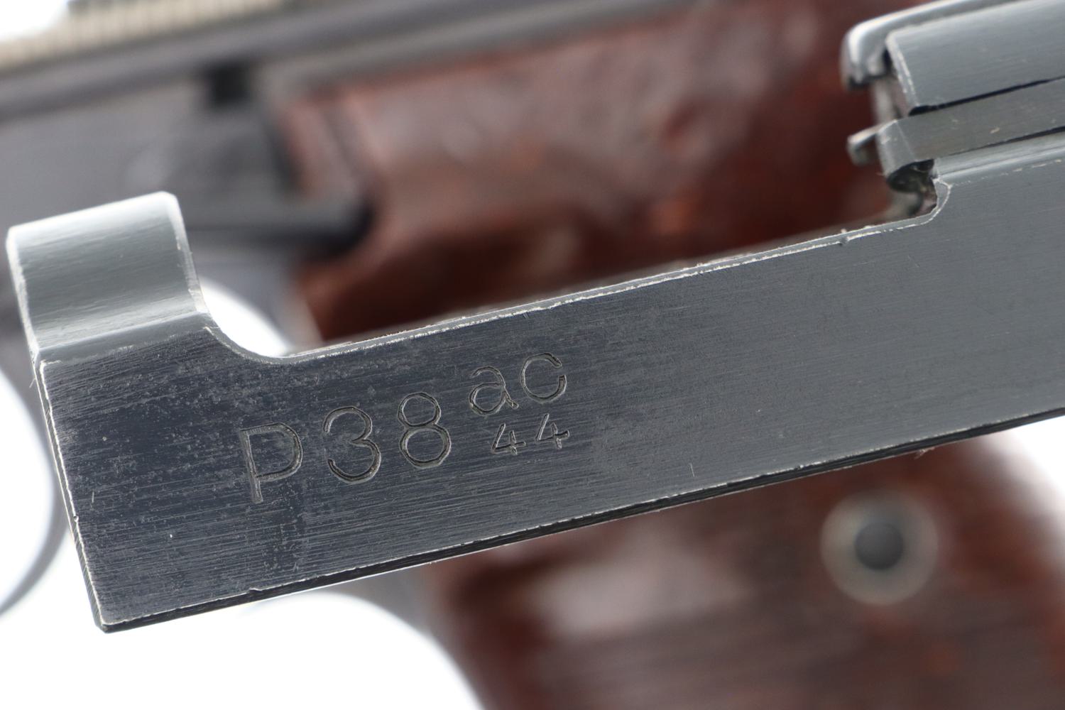 Scarce Walther P38, FN ac 44 Slide, German Military Pistol, 5732c, FB01204 - Image 12