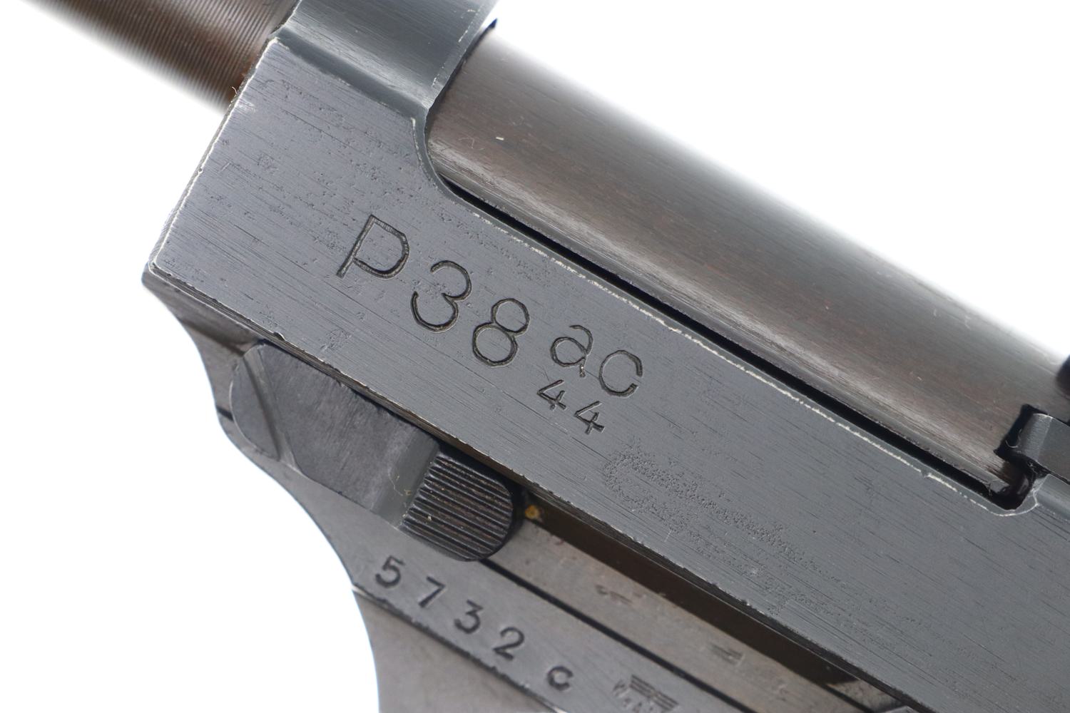 Scarce Walther P38, FN ac 44 Slide, German Military Pistol, 5732c, FB01204 - Image 13