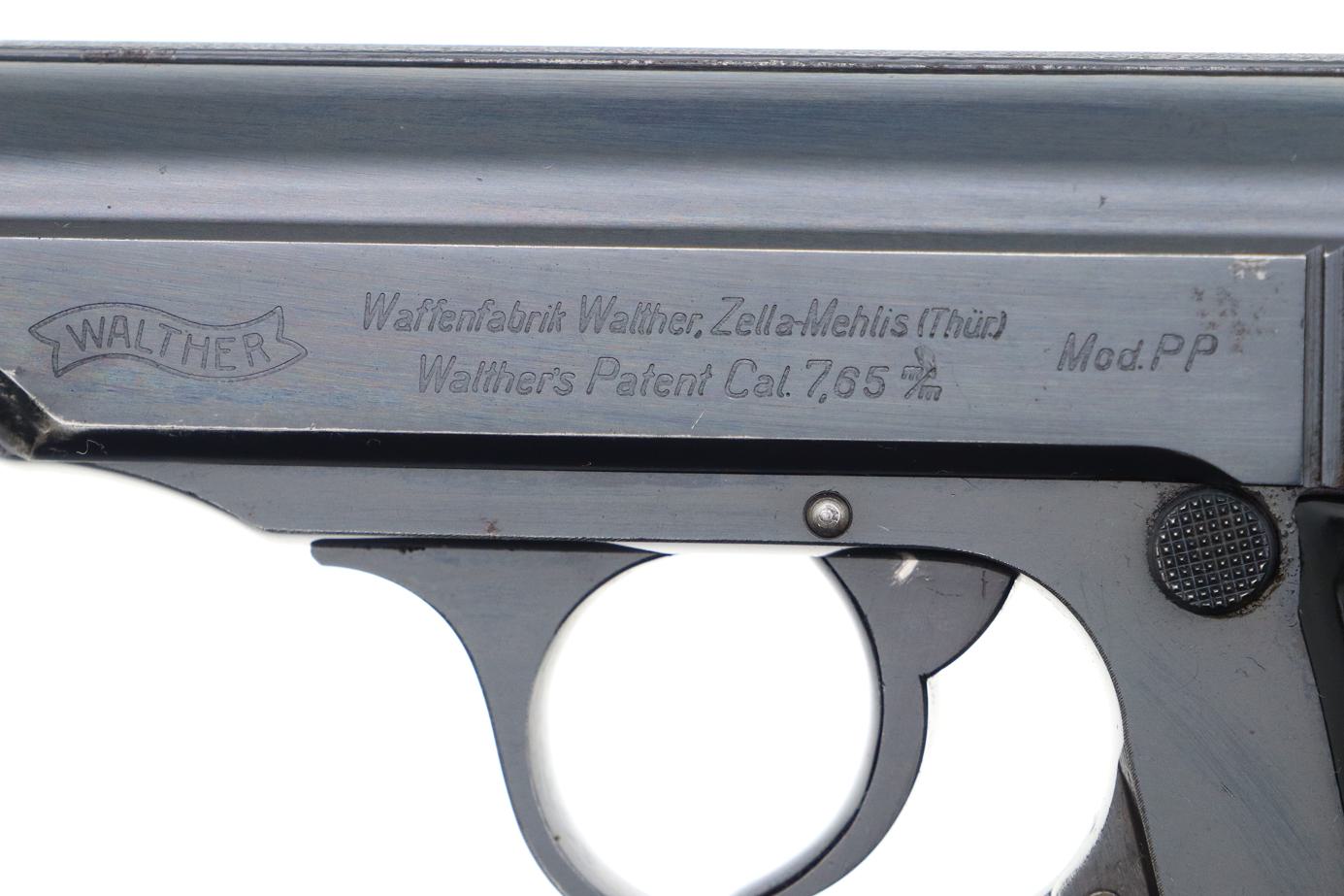 Scarce Walther PP, RFV Issue, German Pistol, 134046P, FB01232 - Image 4