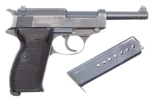 Walther P38, AC 40, Matching Mag, WWII German Military, 8976a, FB01240