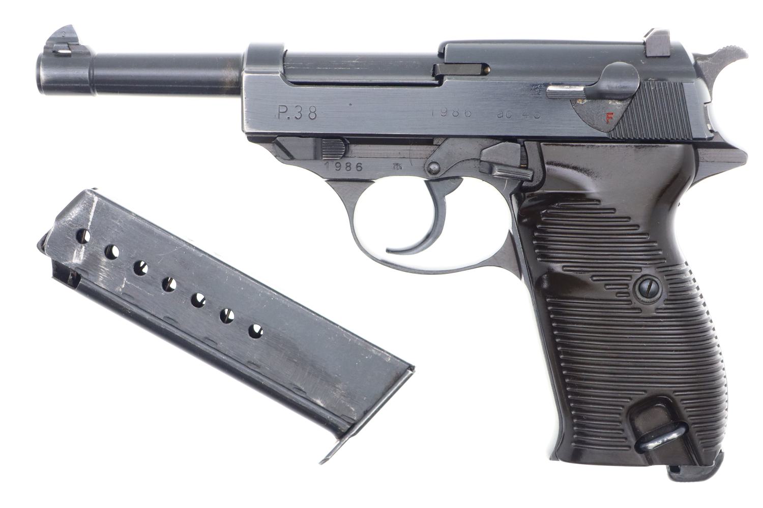 Walther P38, AC 45, WWII German Military Pistol, 1986, FB01248
