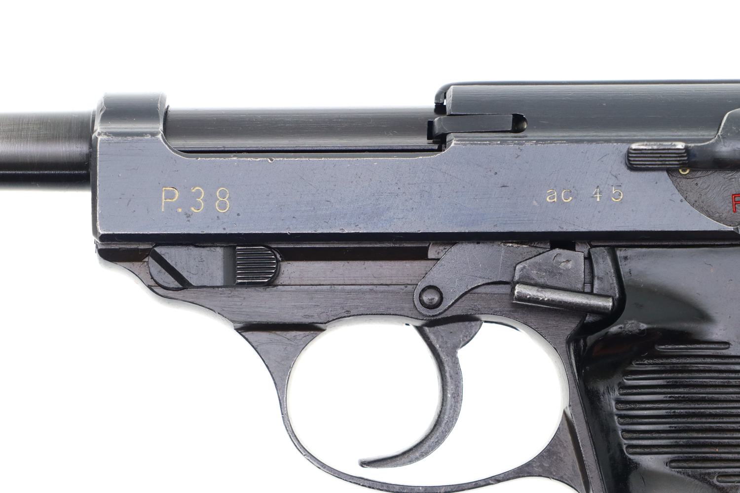 Walther P38, ac 45, Zero Series, German Miltary Pistol, 026103, FB01247 - Image 4