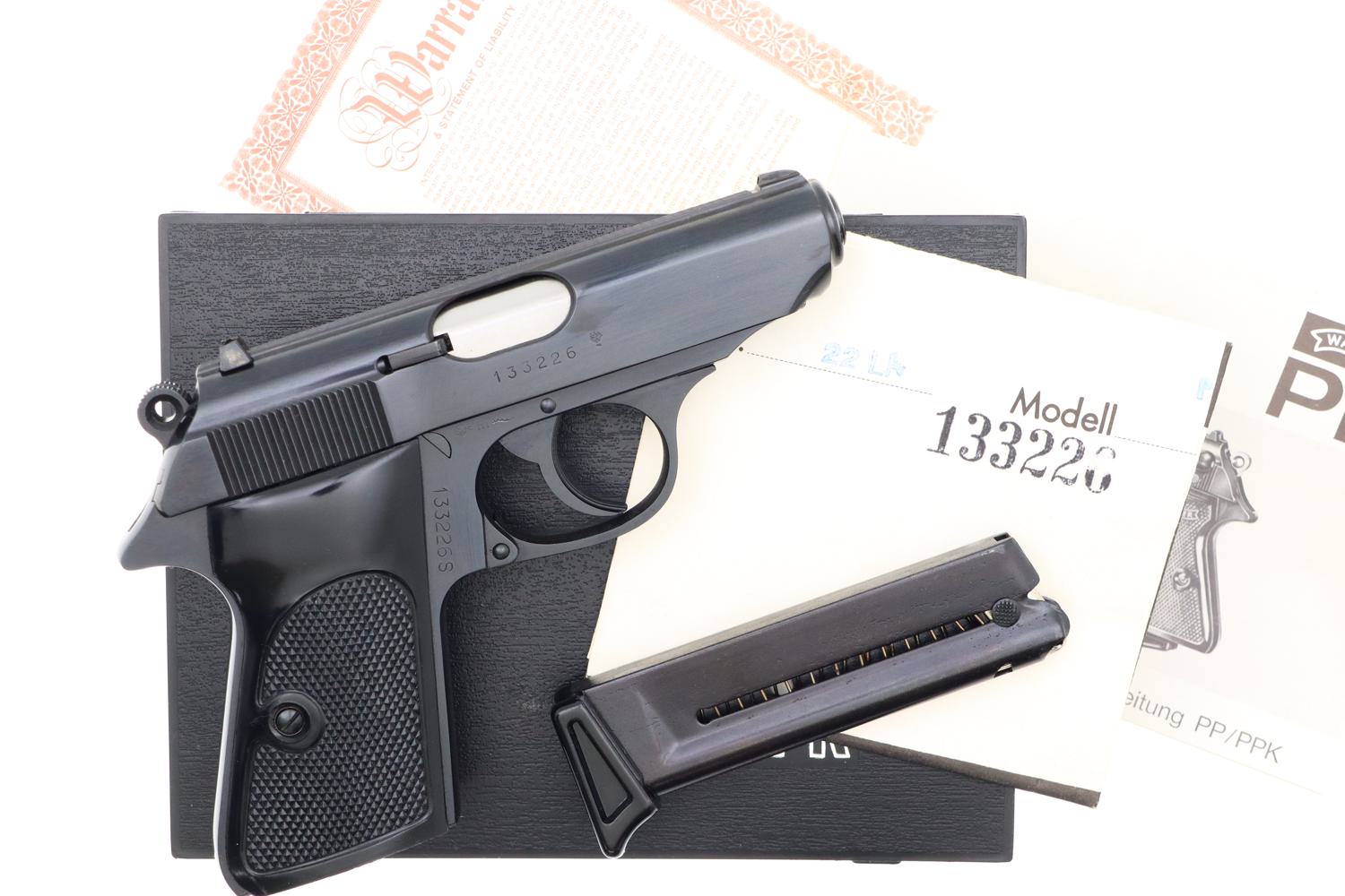Walther PPK/S .22 LR, Near New In Box, Literature, 1332265, FB01230 - Image 2