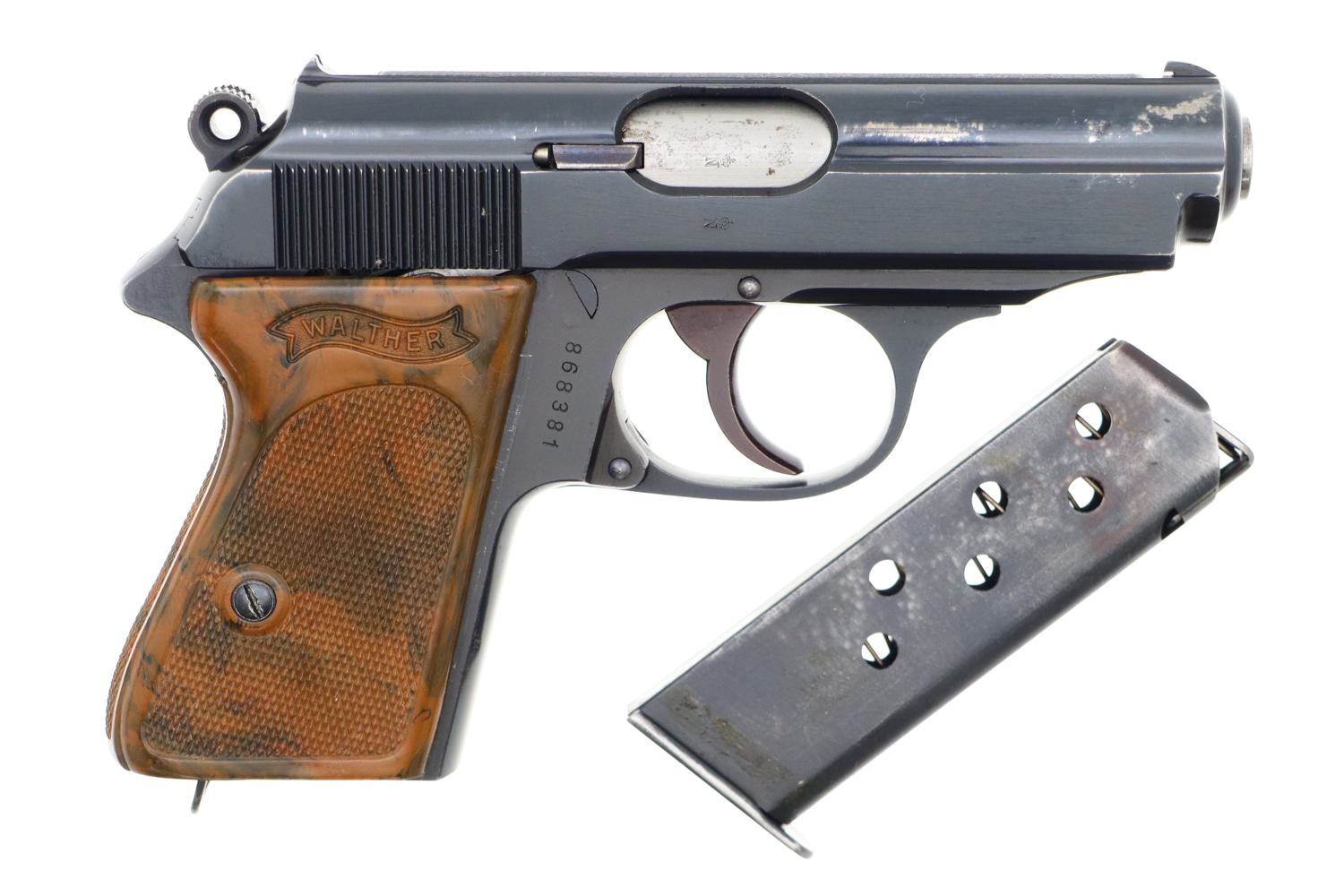 Walther Pre-War PPK Pistol, Correct Magazine, 868381, FB01282 - Image 2