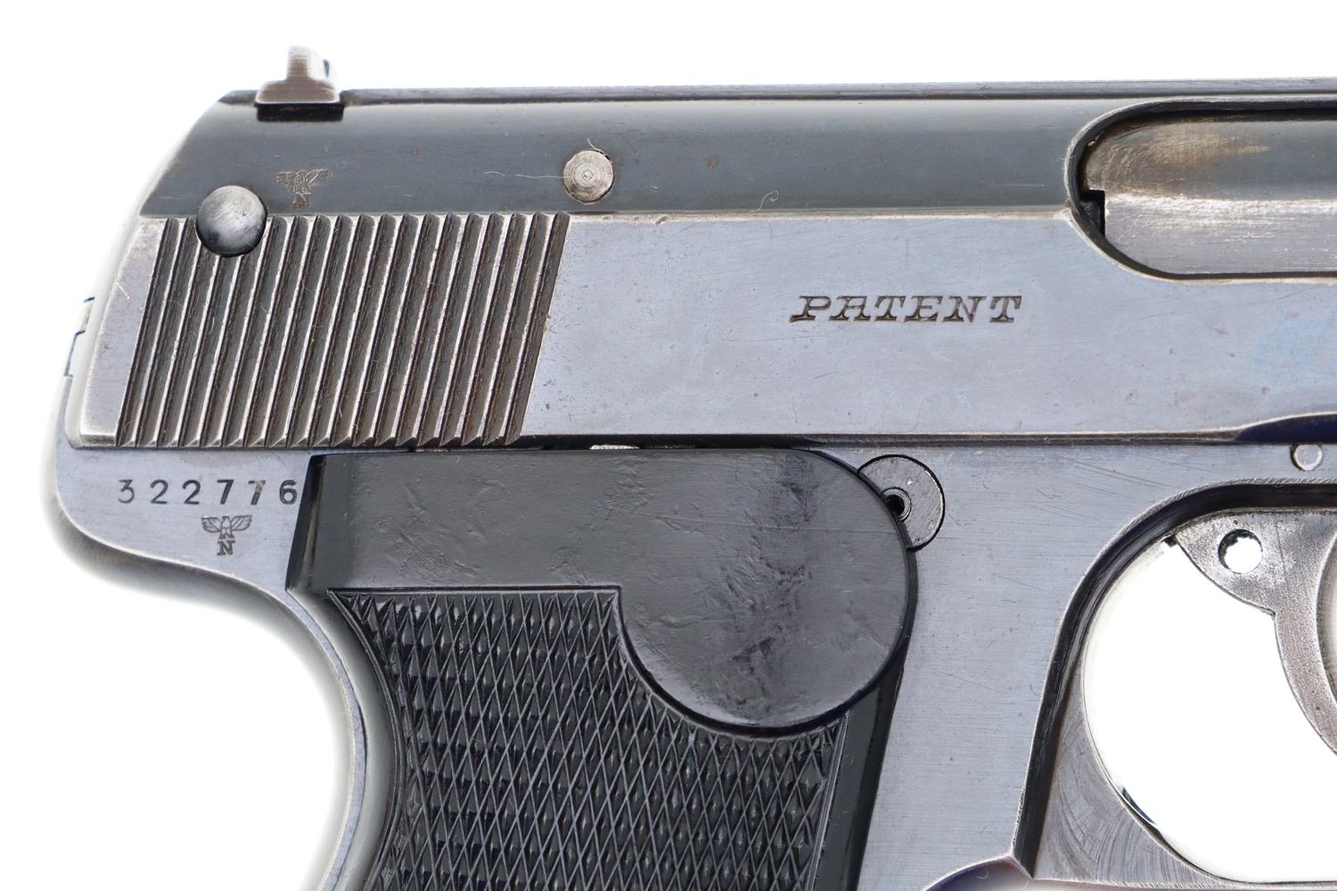 Sauer 38H Pistol, WWII German Police Eagle/C, Spare Mag, 322776, FB01224 - Image 4