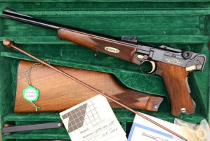 As New, Mauser Luger Carbine, 75 year, Cased, K095von250, FB01299
