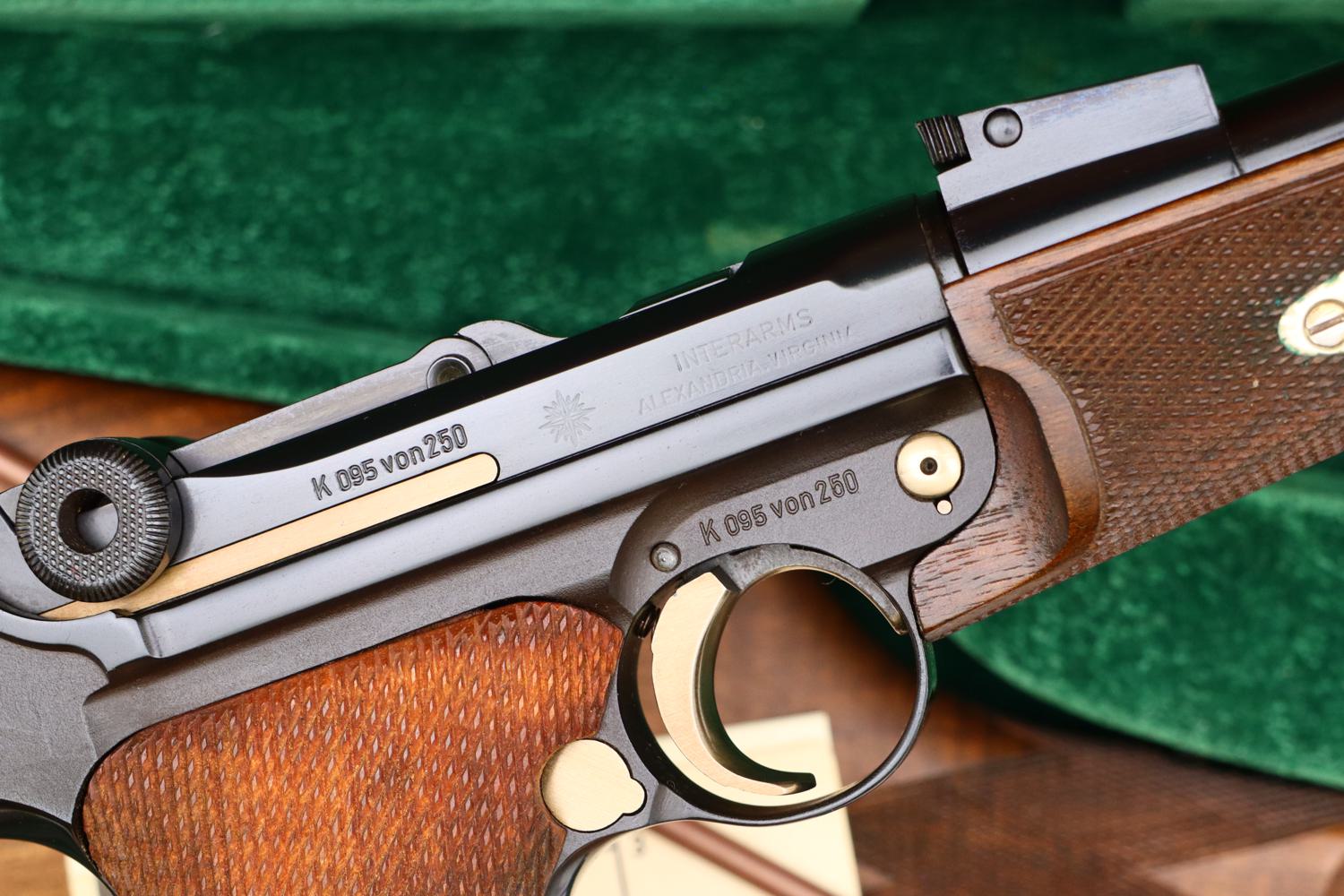 As New, Mauser Luger Carbine, 75 year, Cased, K095von250, FB01299 - Image 4