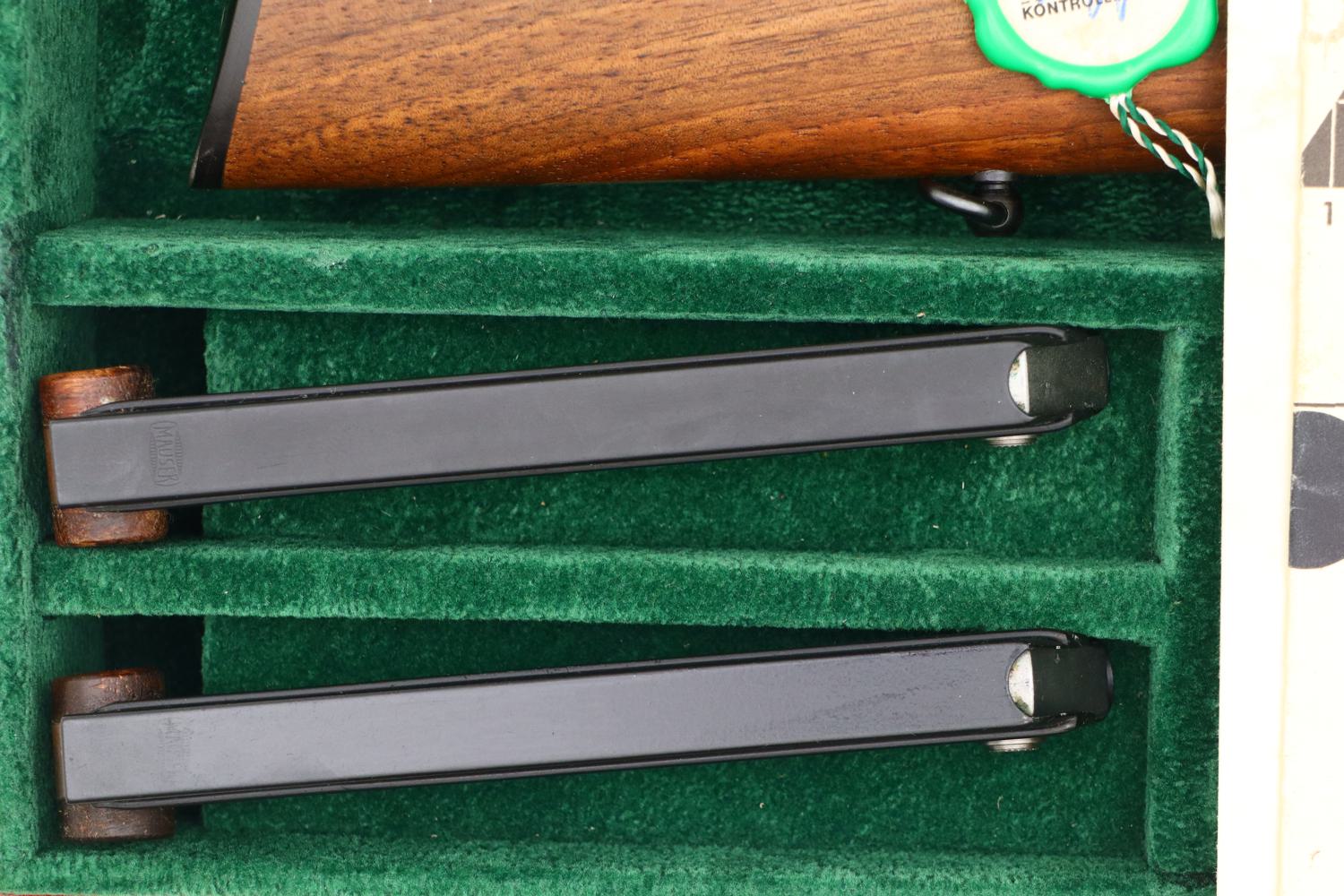 As New, Mauser Luger Carbine, 75 year, Cased, K095von250, FB01299 - Image 11