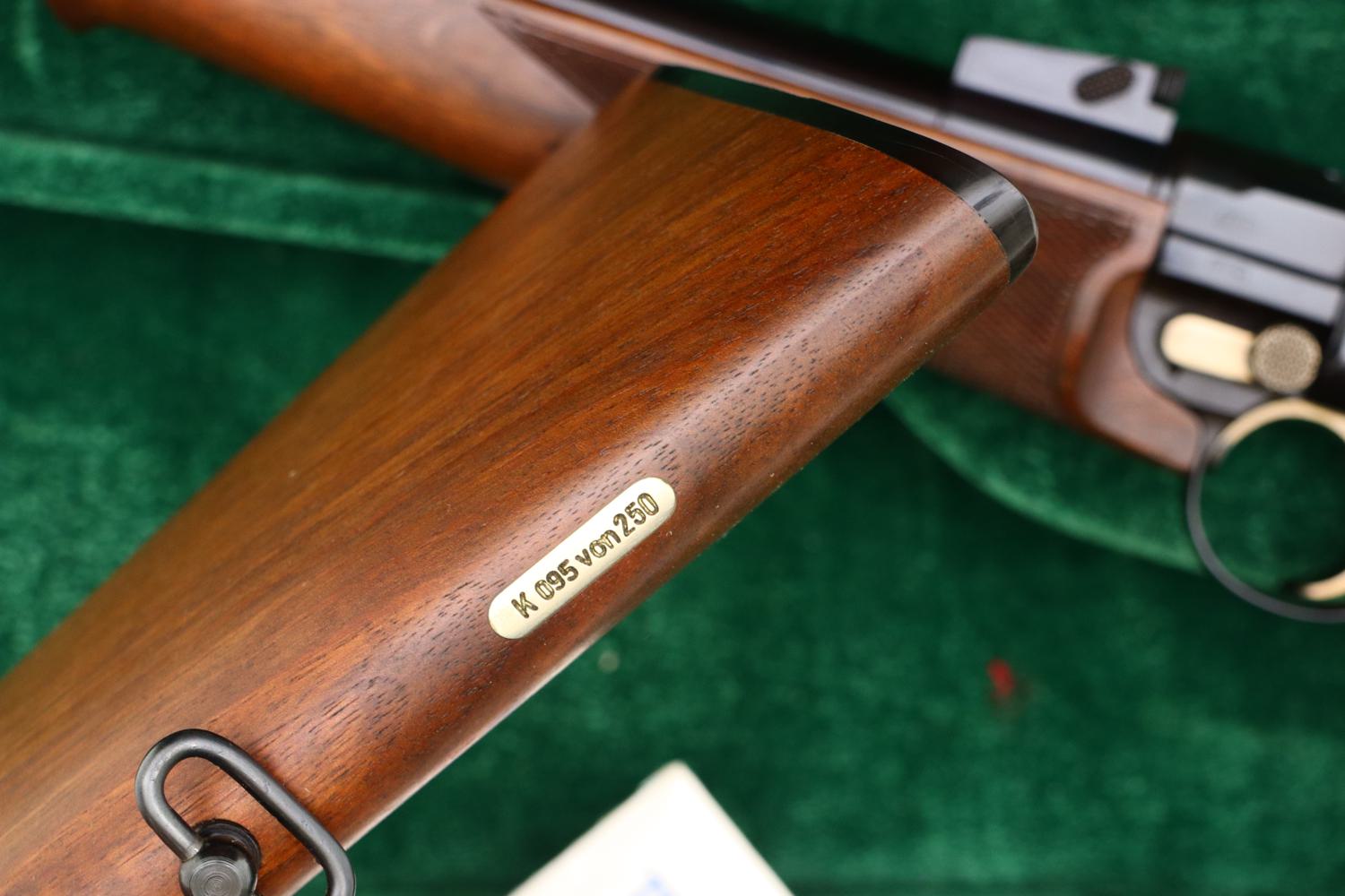 As New, Mauser Luger Carbine, 75 year, Cased, K095von250, FB01299 - Image 12