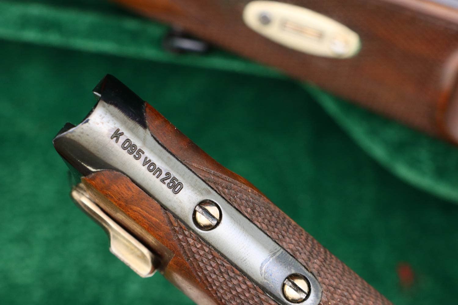 As New, Mauser Luger Carbine, 75 year, Cased, K095von250, FB01299 - Image 13