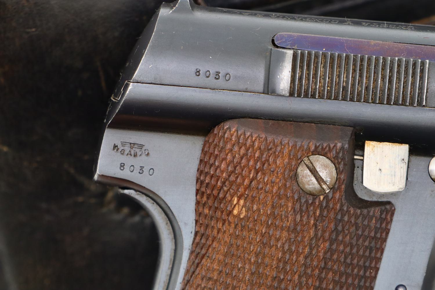 Beautiful Astra, 600, WWII, German Military Pistol, Holster, 8030, FB01210 - Image 4