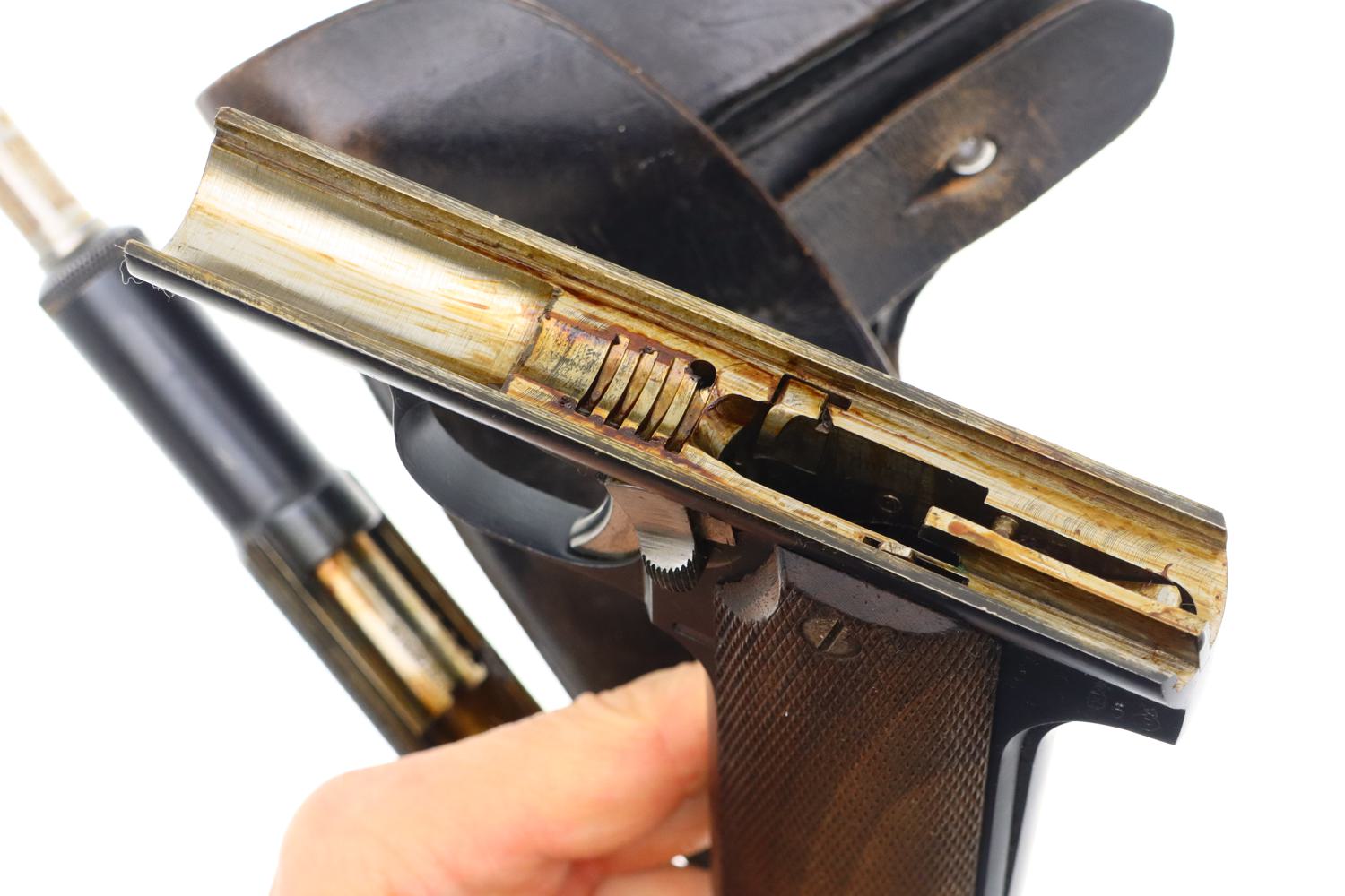 Beautiful Astra, 600, WWII, German Military Pistol, Holster, 8030, FB01210 - Image 11