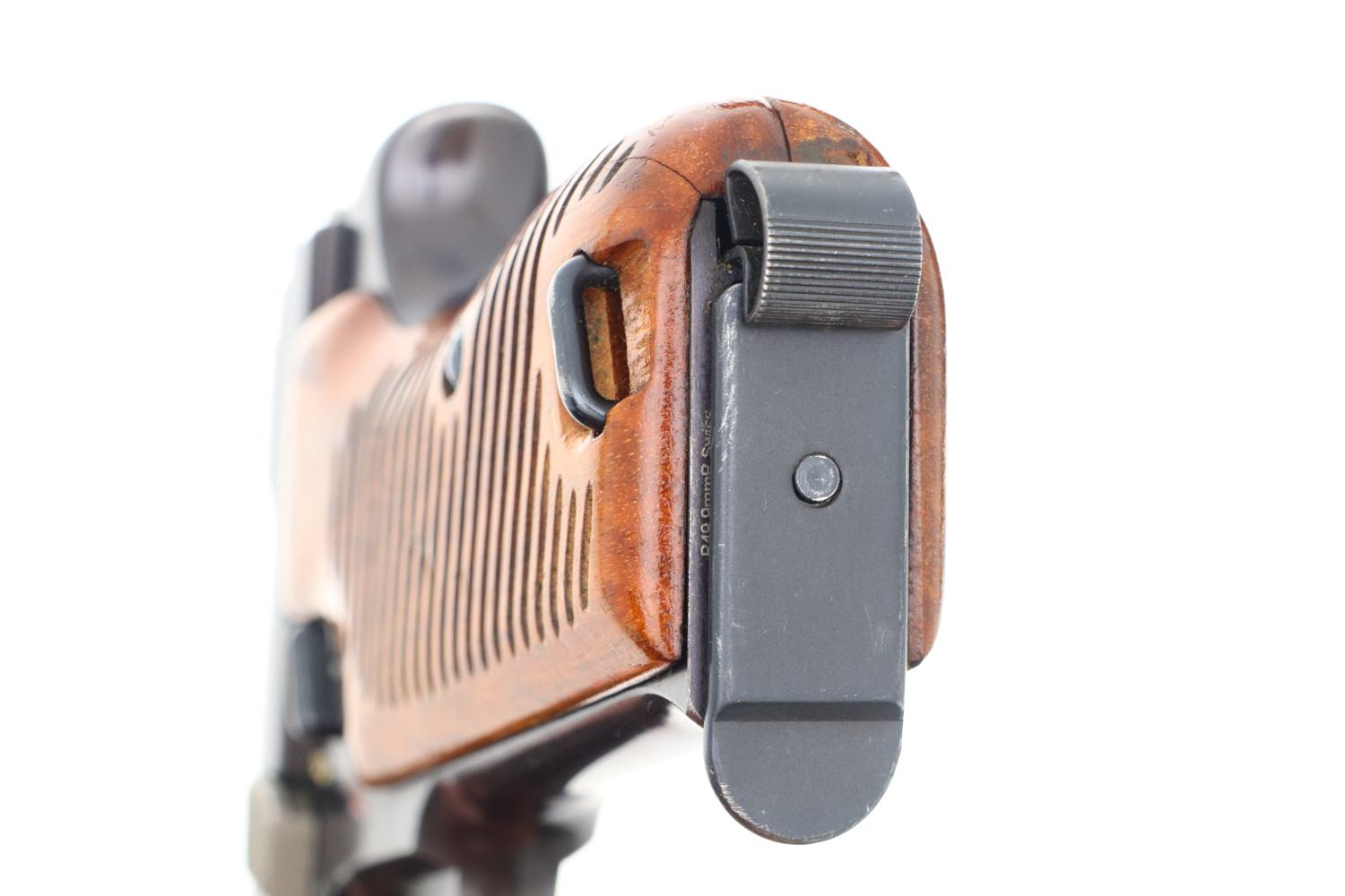 Beautiful Early Swiss Military SIG P49, High Polish, Holster, FB00073 - Image 7