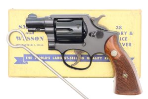 Beautiful, S&W, 38, Military & Police Revolver, 5 Screw, Boxed, FB01266
