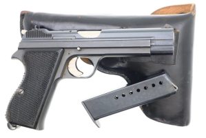 Beautiful SIG P210-4 German Border Patrol Pistol, Holster, FB00075