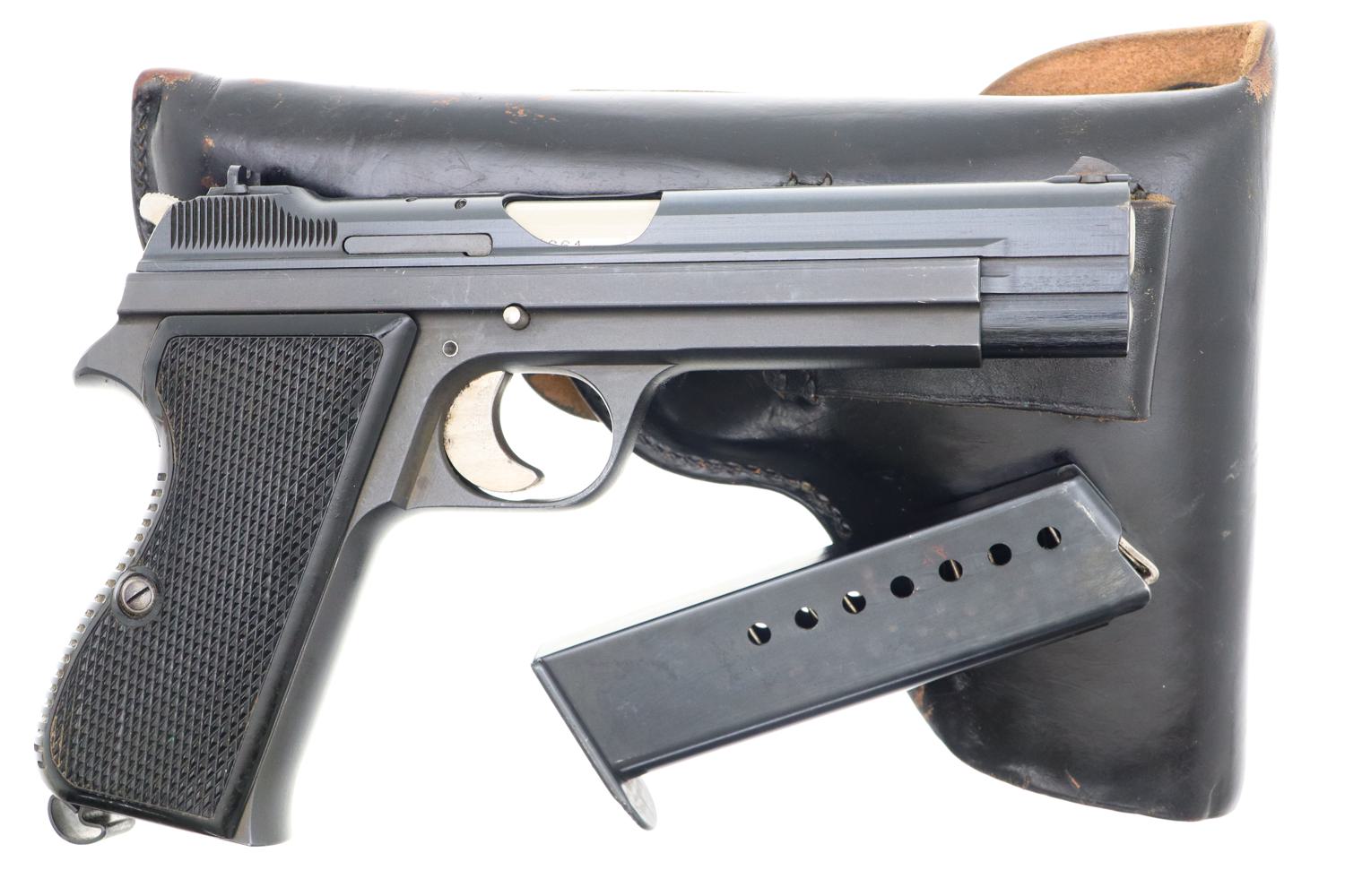 Beautiful SIG P210-4 German Border Patrol Pistol, Holster, FB00075 - Image 2