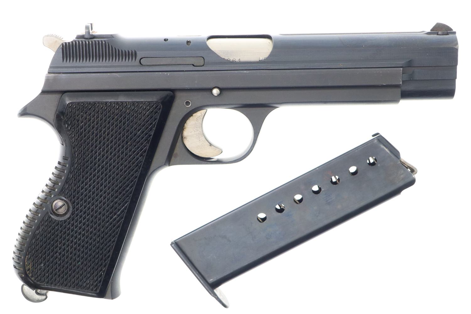 Beautiful SIG P210-4 German Border Patrol Pistol, Holster, FB00075 - Image 3