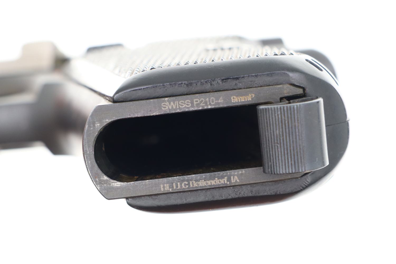 Beautiful SIG P210-4 German Border Patrol Pistol, Holster, FB00075 - Image 6