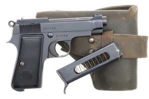 Beretta 1934 High Polish Pistol, German WWII Serial Range, 5600AA, FB00514