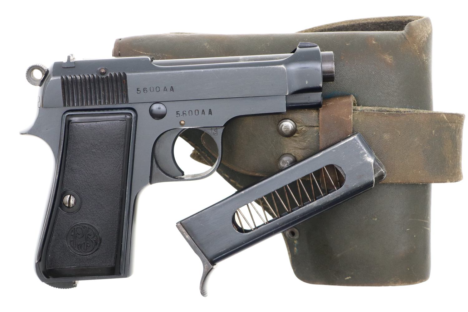 Beretta 1934 High Polish Pistol, German WWII Serial Range, 5600AA, FB00514 - Image 2