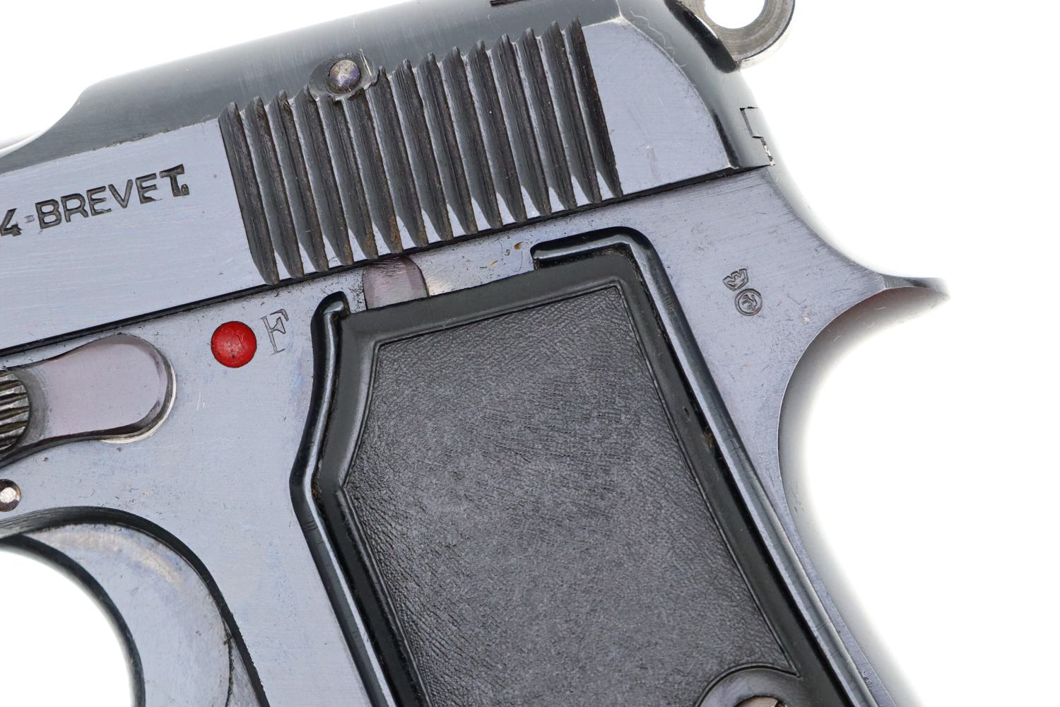 Beretta 1934 High Polish Pistol, German WWII Serial Range, 5600AA, FB00514 - Image 5