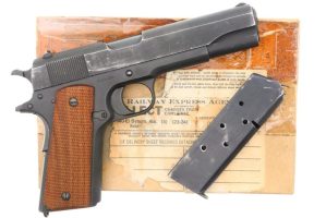 Colt 1911, Augusta Arsenal, Original Shipping Box, 264376, FB01292