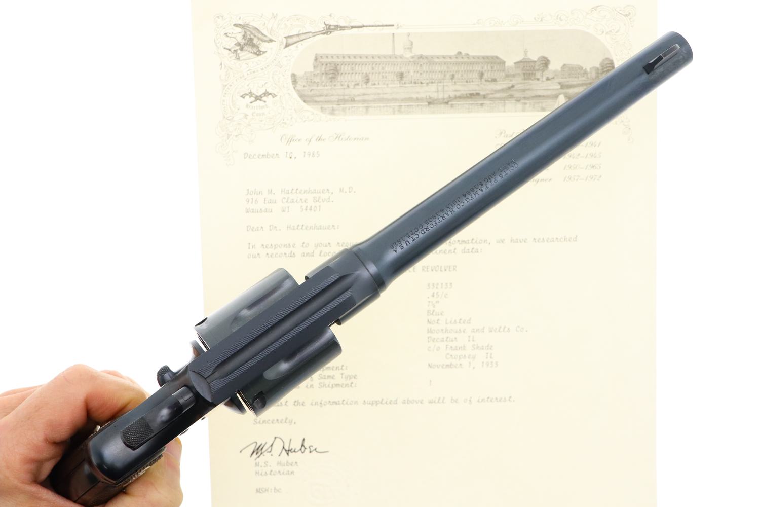 Fabulous, Colt New Service Revolver, Factory Letter, 332133, FB01237 - Image 10