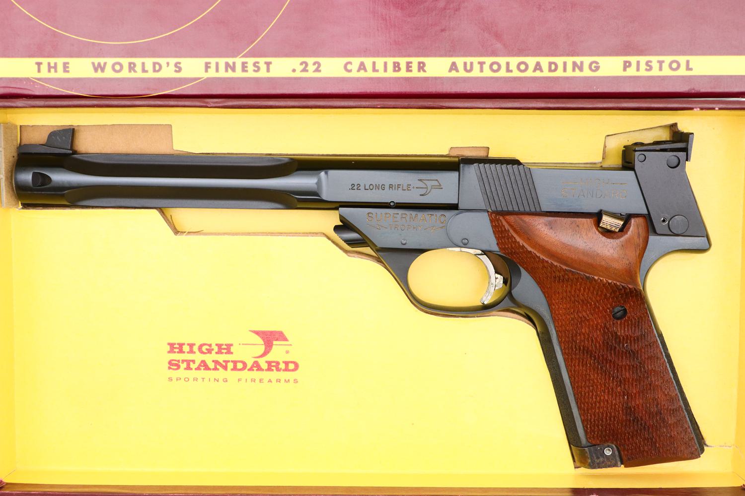 Fantastic High Standard, Supermatic Trophy 107, Matching Box, FB01128