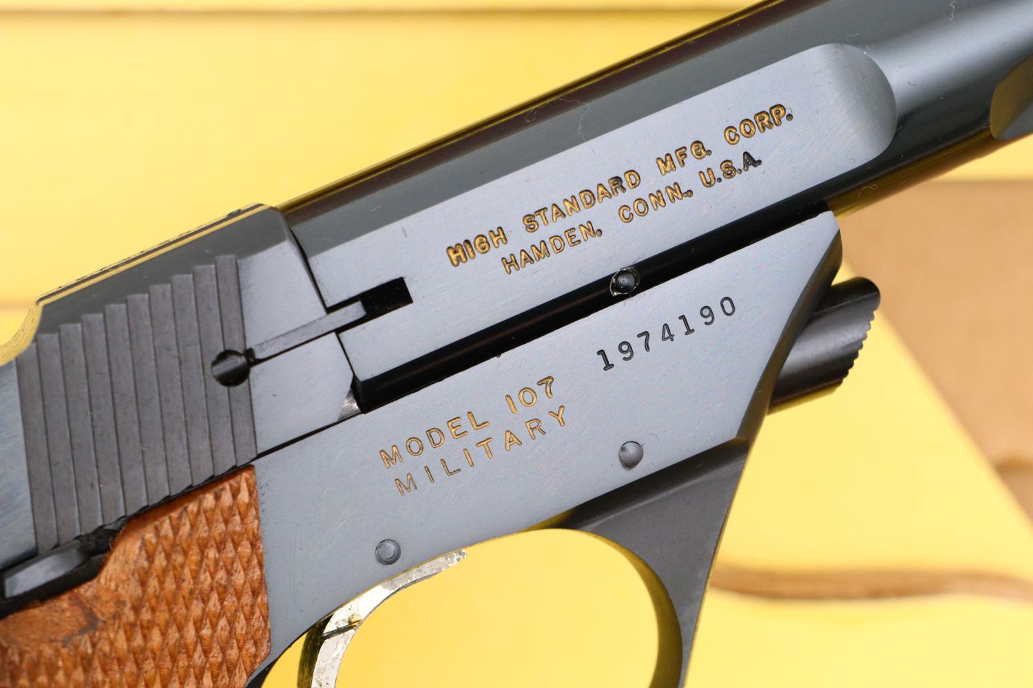 Fantastic High Standard, Supermatic Trophy 107, Matching Box, FB01128 - Image 4