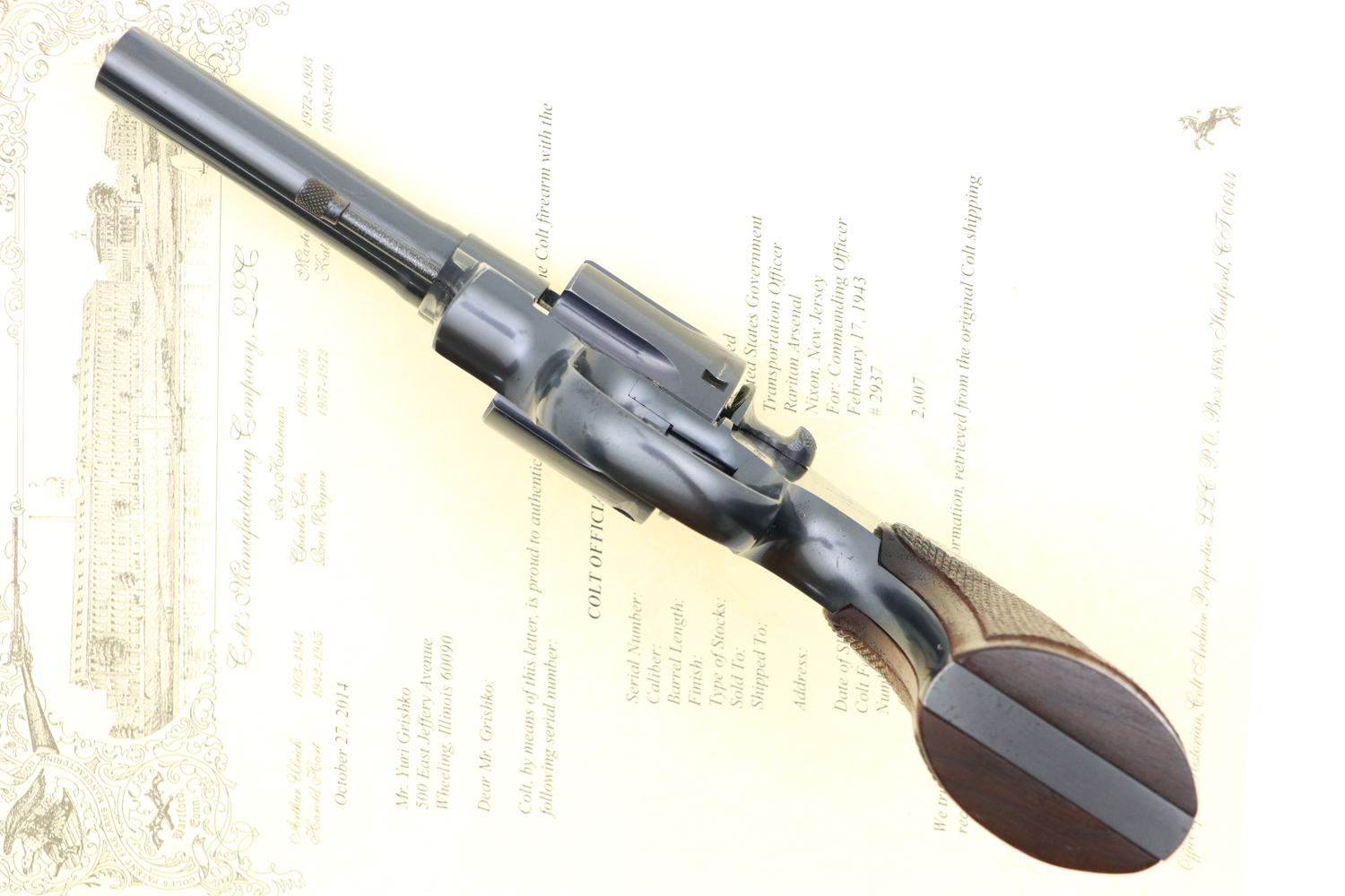 Fantastic Colt Official Police, Military Accepted, Factory Letter, FB01238 - Image 7