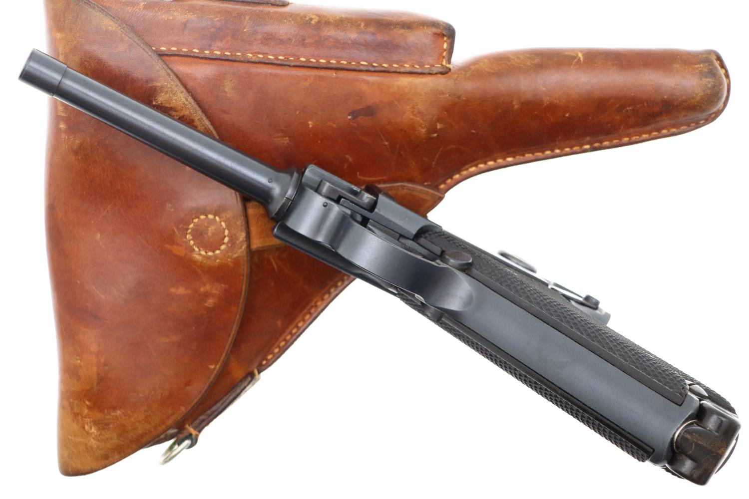 Gorgeous, Late Bern 1929 Swiss Luger Military Rig, 74580, FB00068 - Image 5