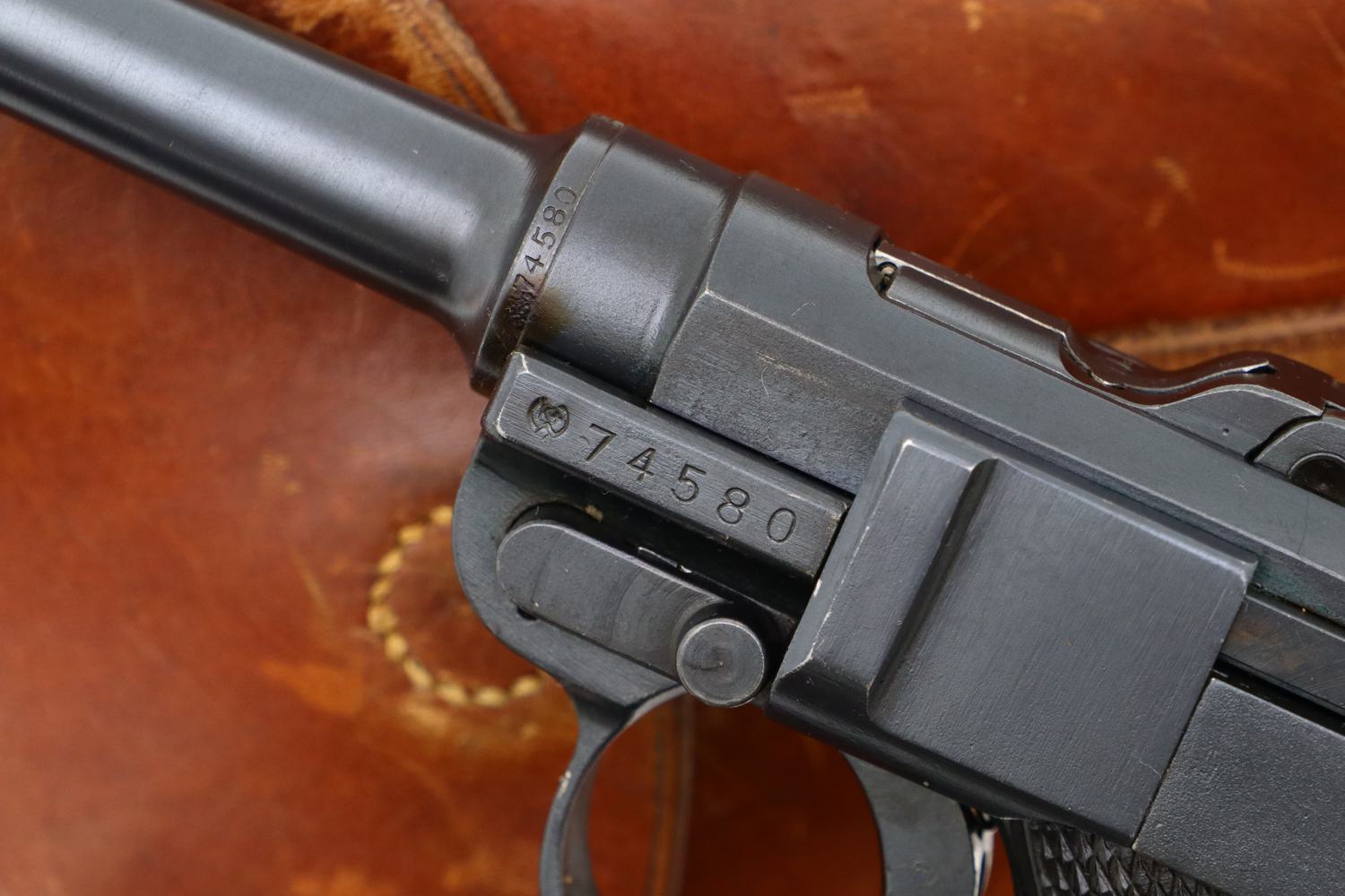 Gorgeous, Late Bern 1929 Swiss Luger Military Rig, 74580, FB00068 - Image 6