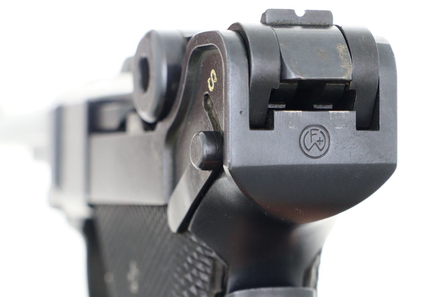 Gorgeous, Late Bern 1929 Swiss Luger Military Rig, 74580, FB00068 - Image 9