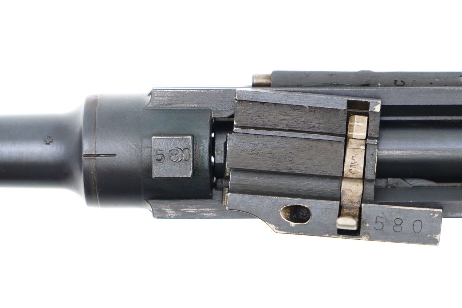 Gorgeous, Late Bern 1929 Swiss Luger Military Rig, 74580, FB00068 - Image 14