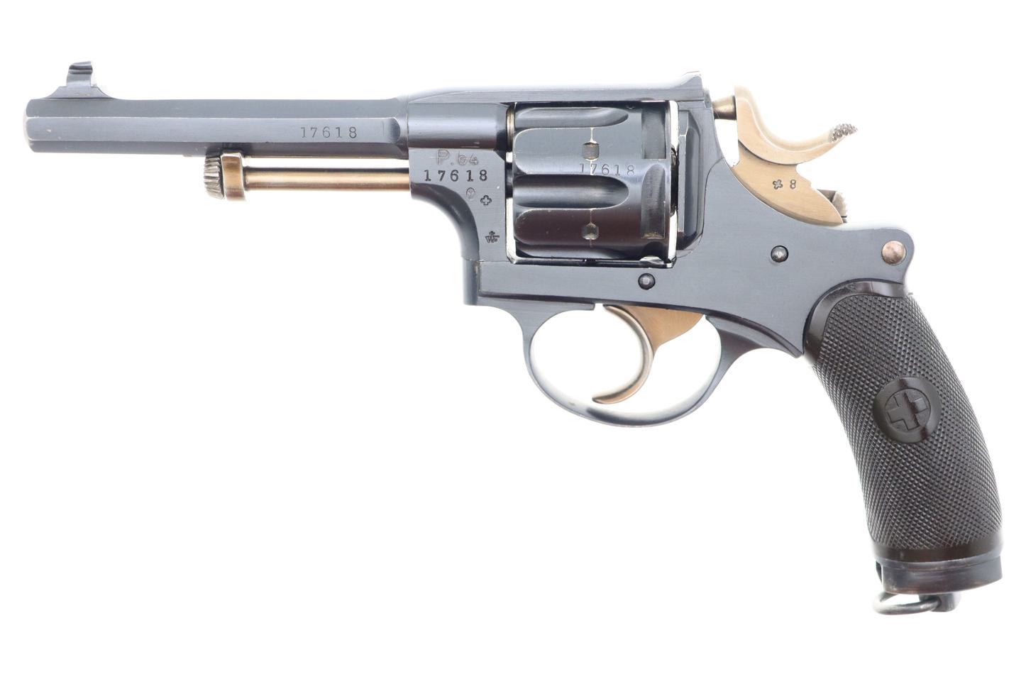 High Condition Bern 1882, Swiss Military Revolver, 17618, FB00056