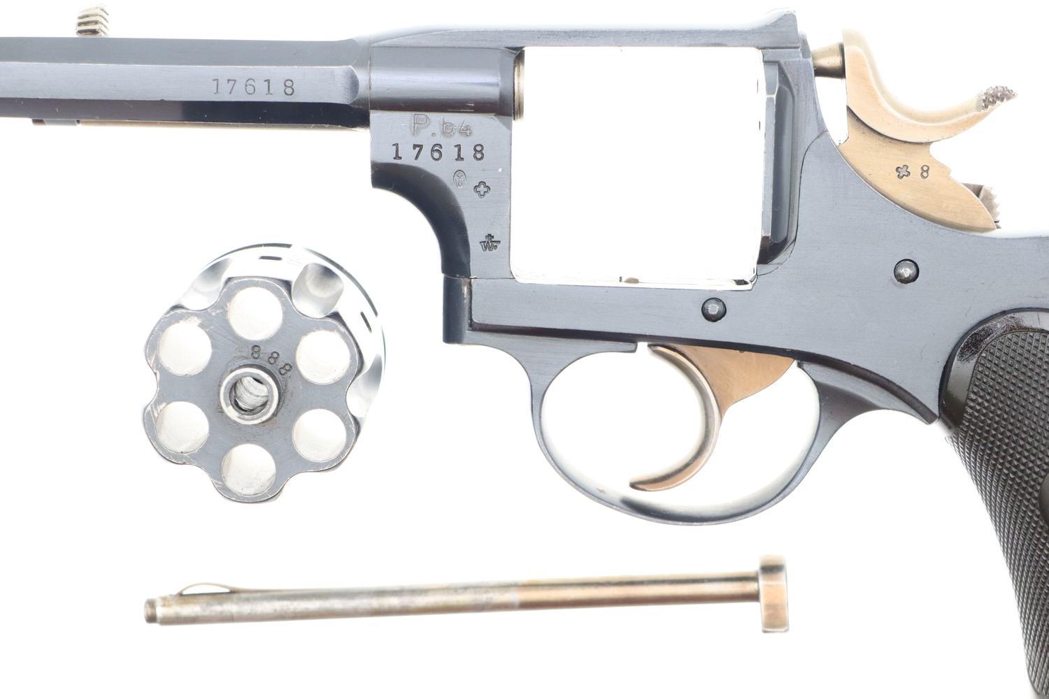 High Condition Bern 1882, Swiss Military Revolver, 17618, FB00056 - Image 7
